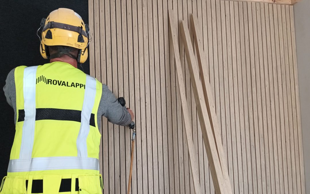 RovaLappi Rakennus uusiin tiloihin syyskuun lopussa